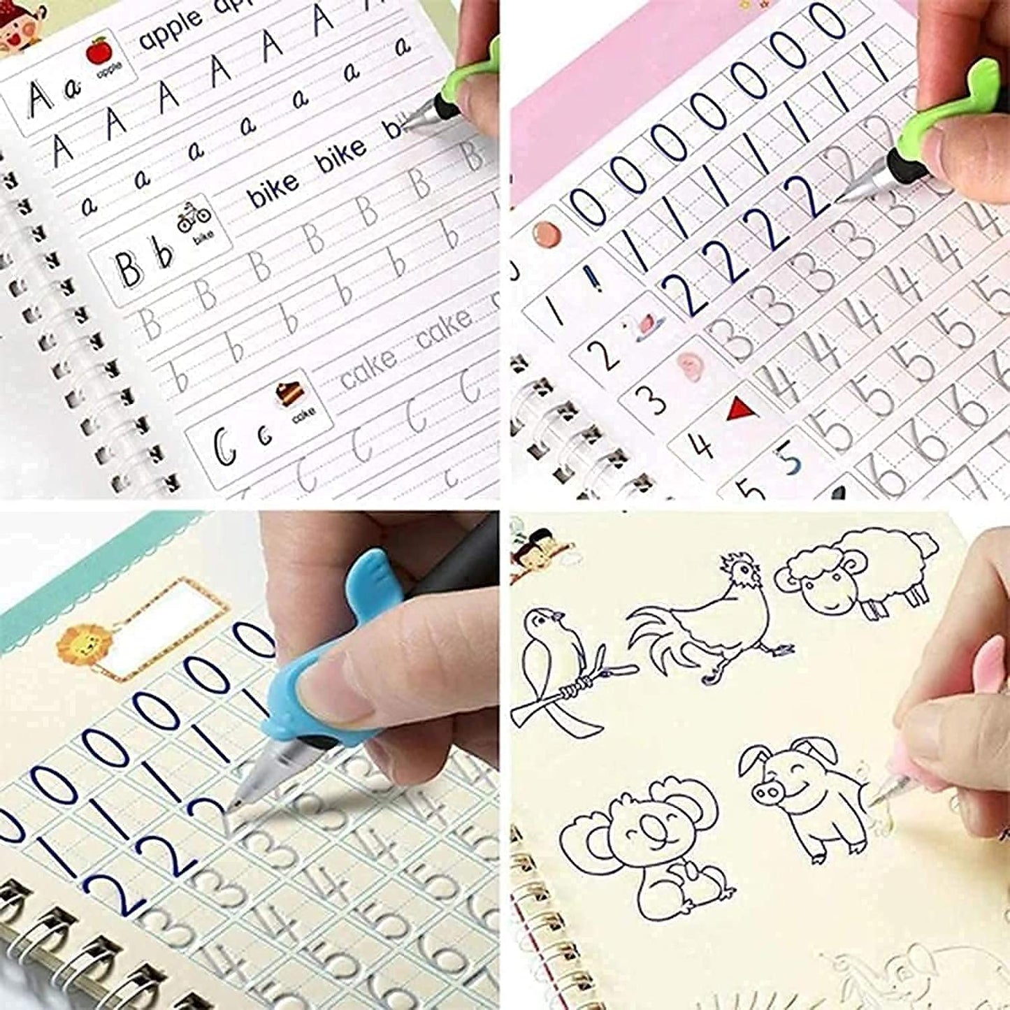 Sank Magic Practice Copybook | The reusable calligraphy book that makes learning fun!