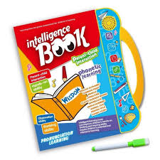 Intelligence Book | Interactive Musical English Learning Toy (Ages 3+)